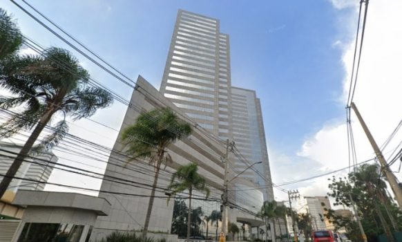 Edifício onde fica o escritório da Precisa, em Barueri.