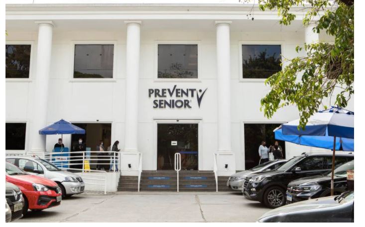 Fachada de unidade da Prevent Senior em São Paulo.