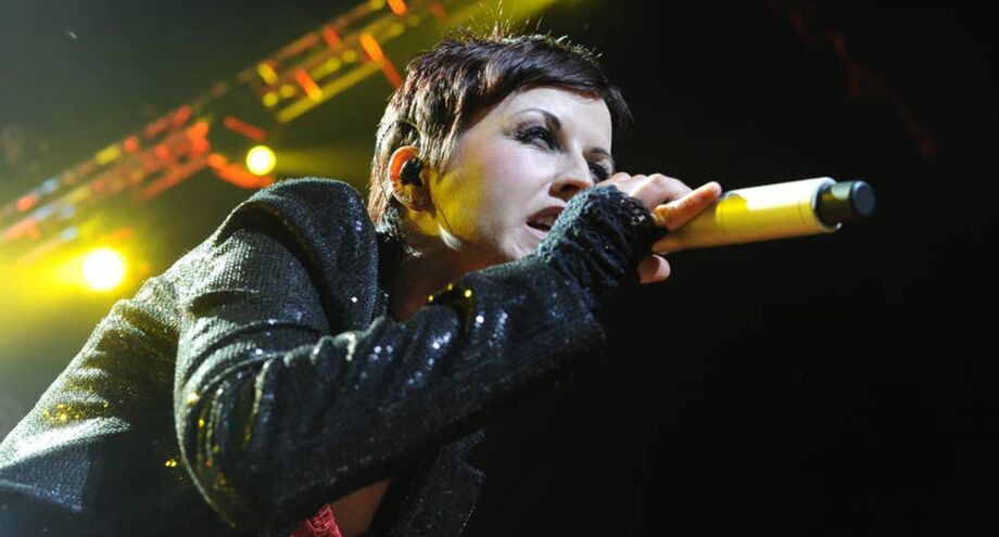 Dolores O'Riordan em show com o Cranberries em São Paulo, em 2010
