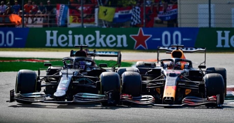 Hamilton e Verstappen batem no GP da Itália