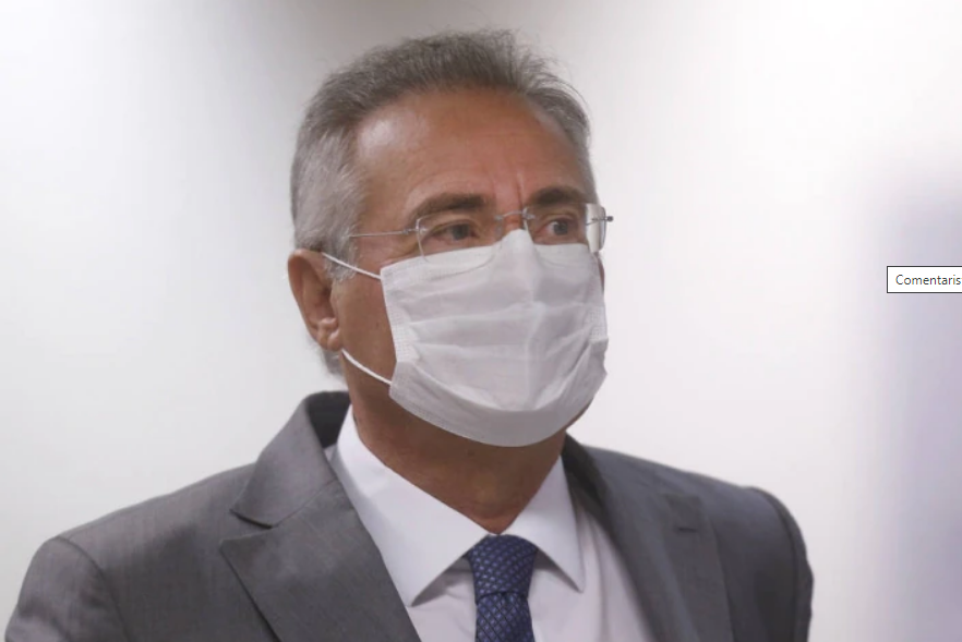 Senador Renan Calheiros, relator da CPI da Covid