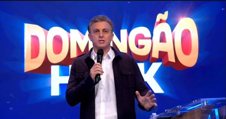 Luciano Huck em estreia do 'Domingão com Huck'