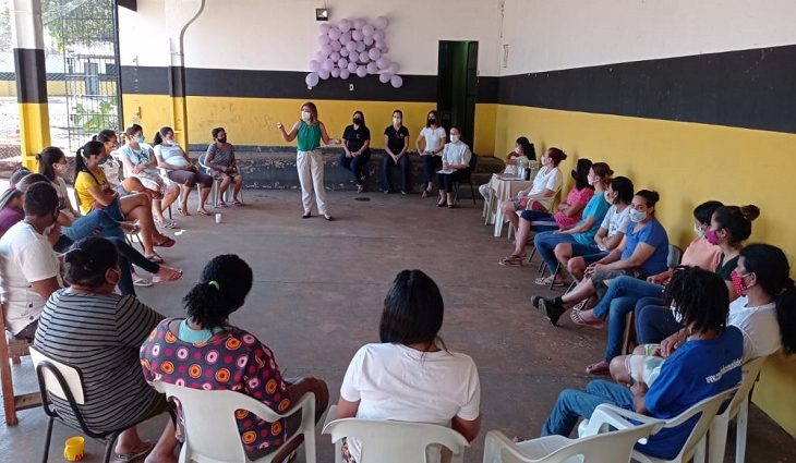 Ações de combate à violência contra a mulher