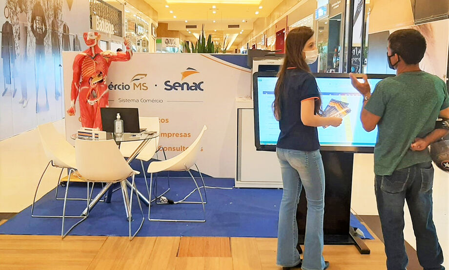 O estande está no Norte Sul Plaza