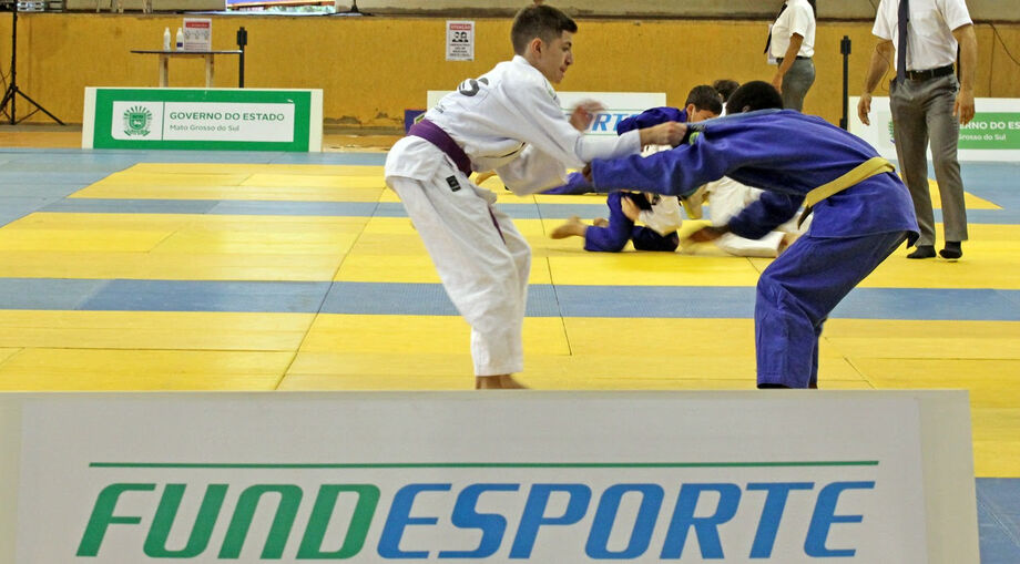 Treinamento de atletas de judô