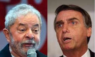 Lula e Bolsonaro