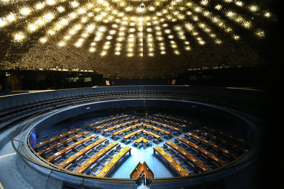 Plenário do Senado Federal, em Brasília