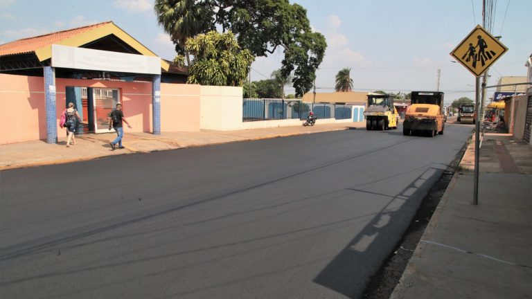 Nova frente de obras no Guanandi
