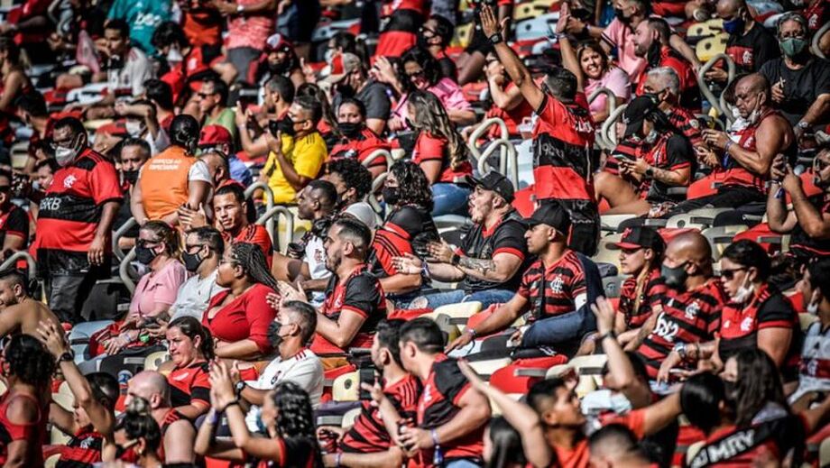 Pouco mais de 7 mil torcedores foram ao Maracanã acompanhar a vitória do Flamengo