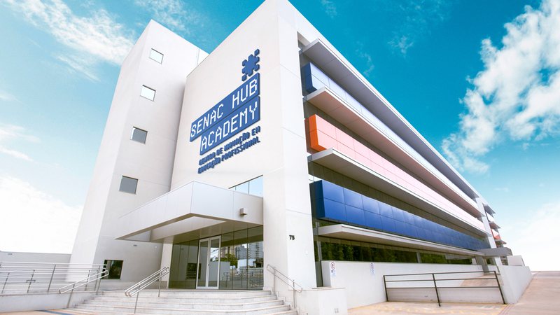Senac Hub Academy - Unidade fica na Rua Francisco Xavier, 75, Centro. (Foto: Senac/ Divulgação) -