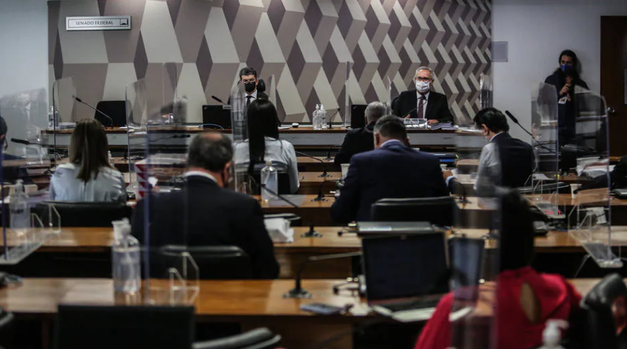 Sessão de apresentação do relatório final da CPI da Covid