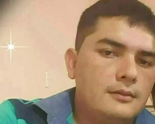 O policial paraguaio Hugo Ronaldo Acosta