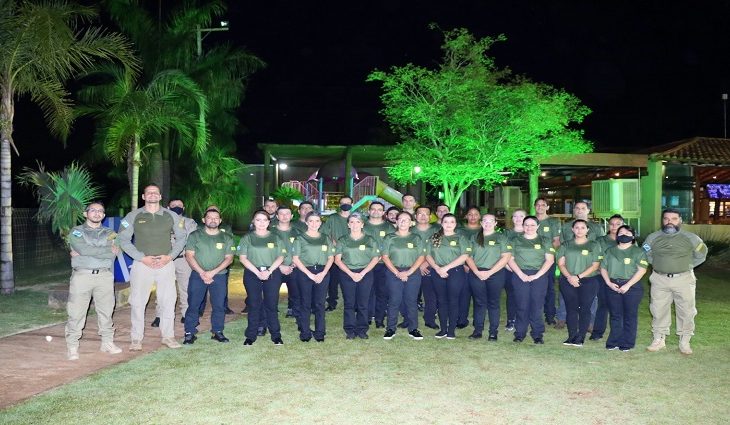 Primeira turma de agentes de fiscalização do Detran-MS
