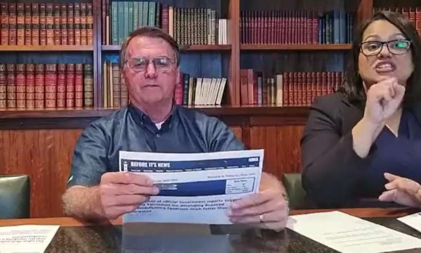Jair Bolsonaro (sem partido) disseminou mais uma fake news sobre vacinas. Cientistas e políticos reagiram após falas