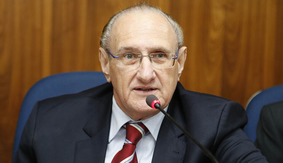 O presidente do TRE/MS, desembargador Paschoal Carmello Leandro