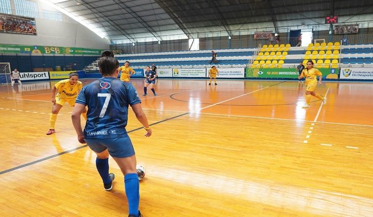 MS na primeira divisão dos JUBs futsal feminino
