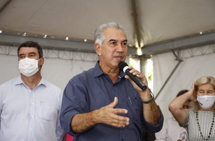 Reinaldo Azambuja em Sidrolândia