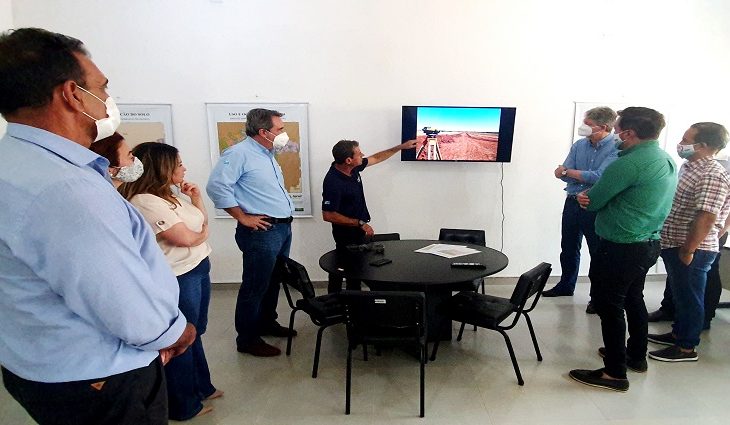Sala de situação para monitorar ações de conservação de solo e água