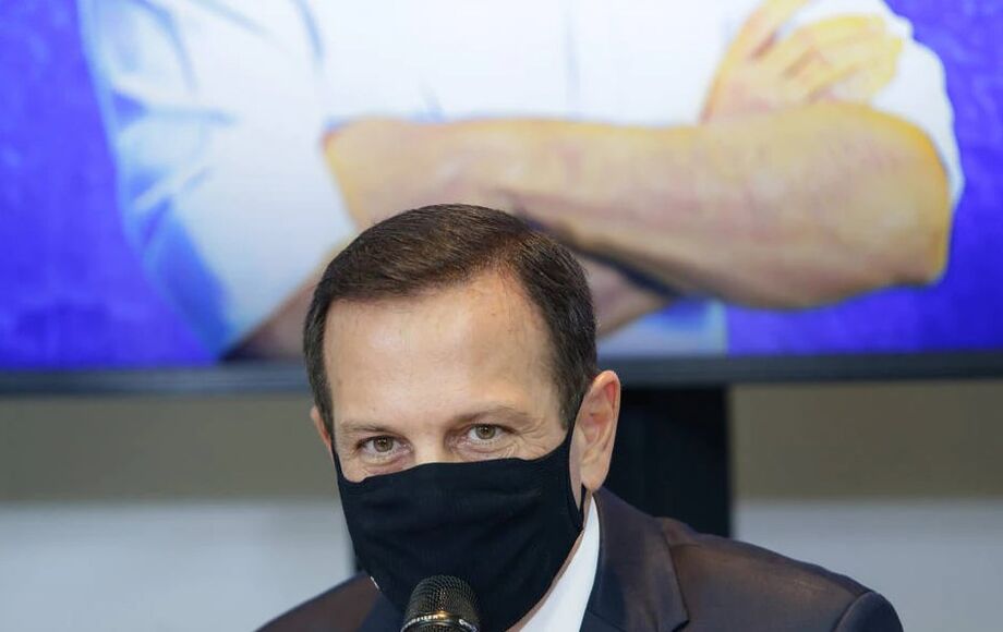 O governador de São Paulo, João Doria (PSDB).
