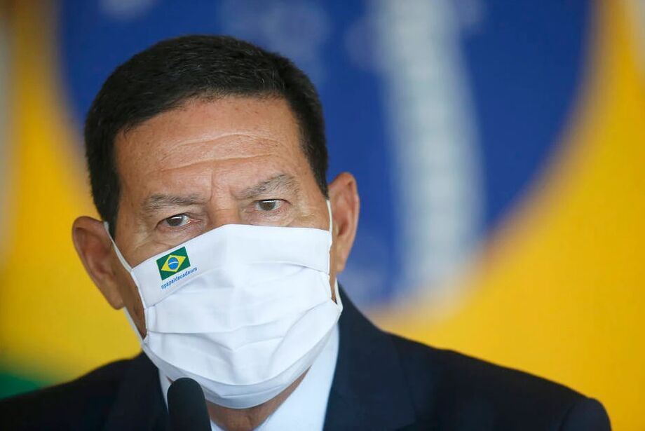 O vice-presidente da República, Hamilton Mourão