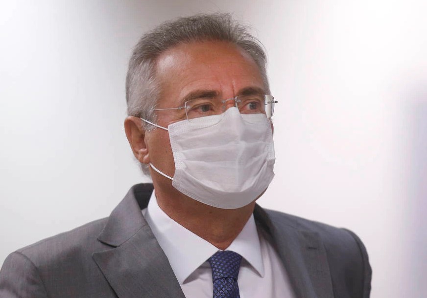 Senador Renan Calheiros, relator da CPI da Covid