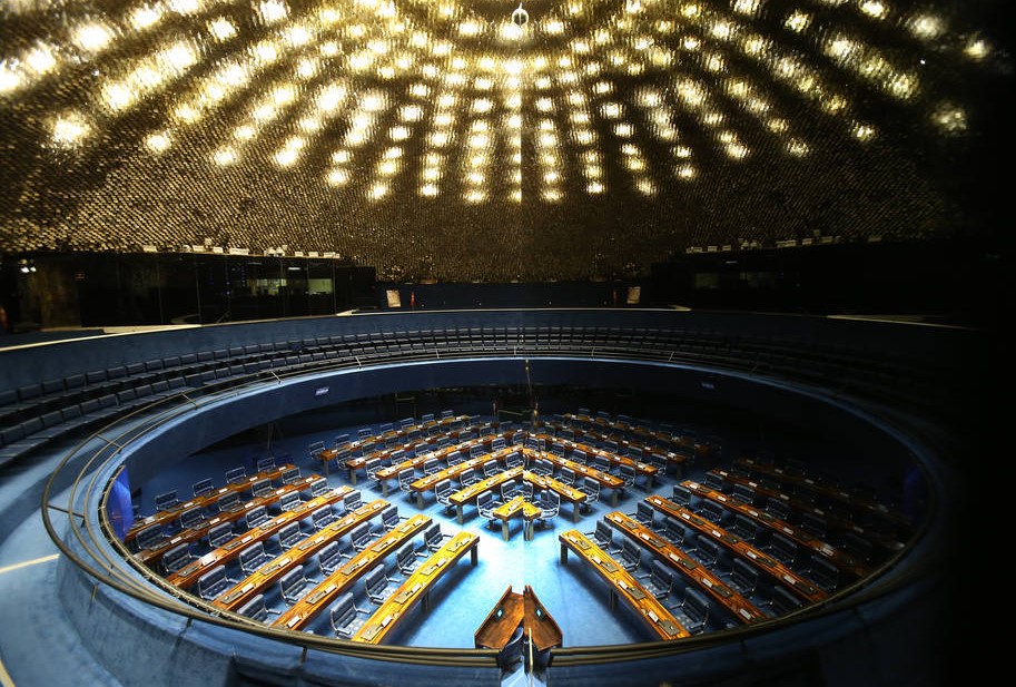 Plenário do Senado Federal, em Brasília