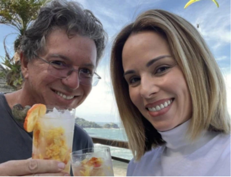 O casal Ana Furtado e Boninho são casados há 21 anos