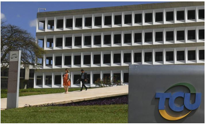 A sede do Tribunal de Contas da União (TCU), em Brasília
