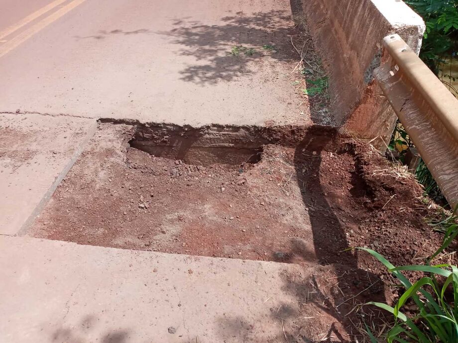 Após atuação de Márcio Pudim, governo do Estado recupera ponte na MS-470 em Dourados