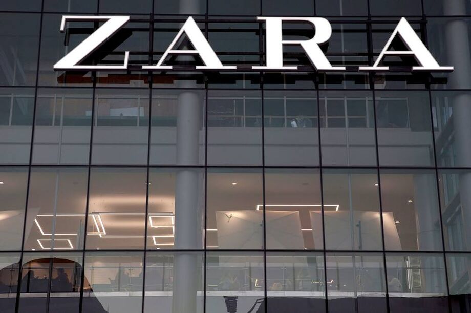 Fachada de loja da Zara