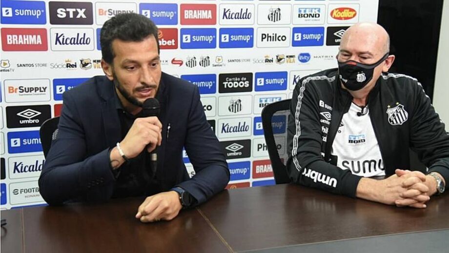Reformulação do departamento de futebol do Santos começou com a contratação de Edu Dracena.