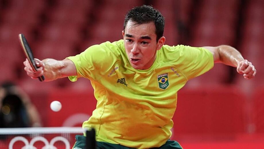 Hugo Calderano é o grande mesa-tenista brasileiro da atualidade