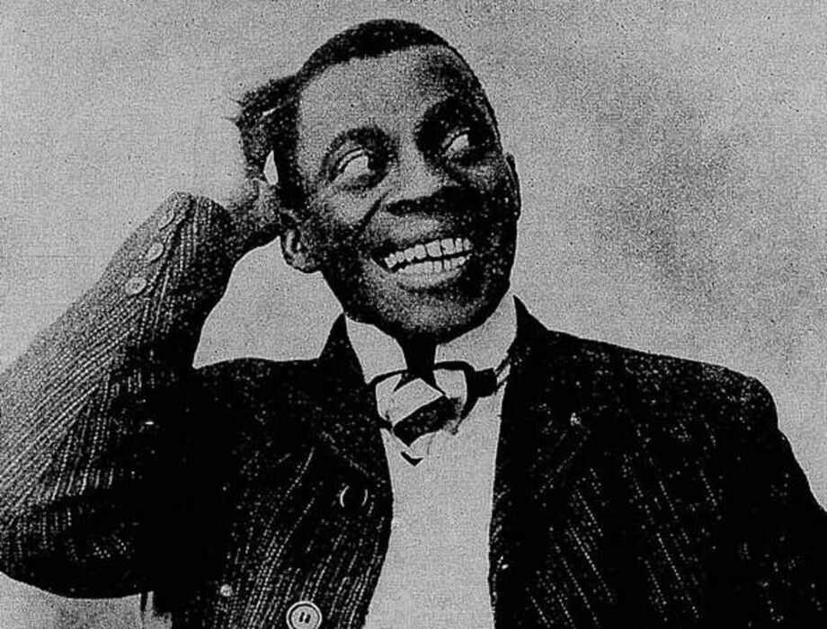 Benjamin de Oliveira em foto de provável divulgação do Circo Spinelli, publicada no Almanack dos Teatros, em 1910