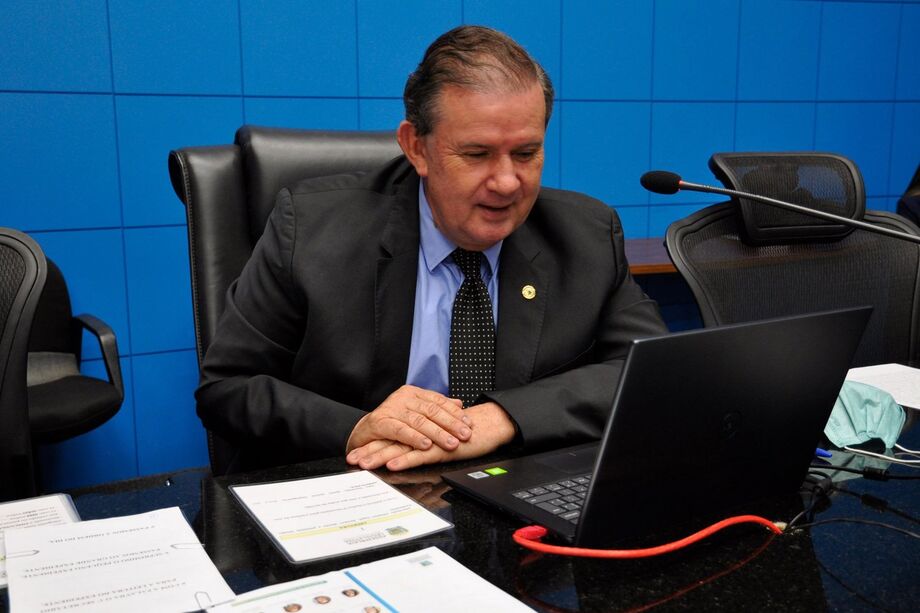 O vice-presidente da Assembleia Legislativa de Mato Grosso do Sul (ALEMS), deputado Eduardo Rocha (MDB)