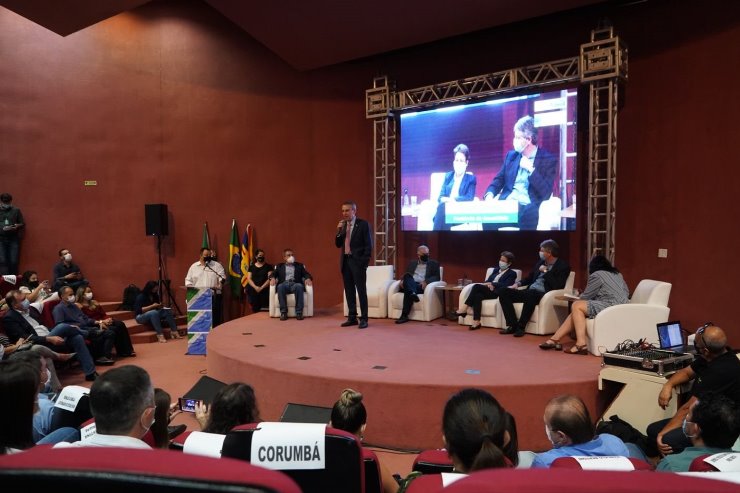 Presidente da ALEMS participa de solenidade de abertura de Seminário Negócios de Carbono e Sustentabilidade