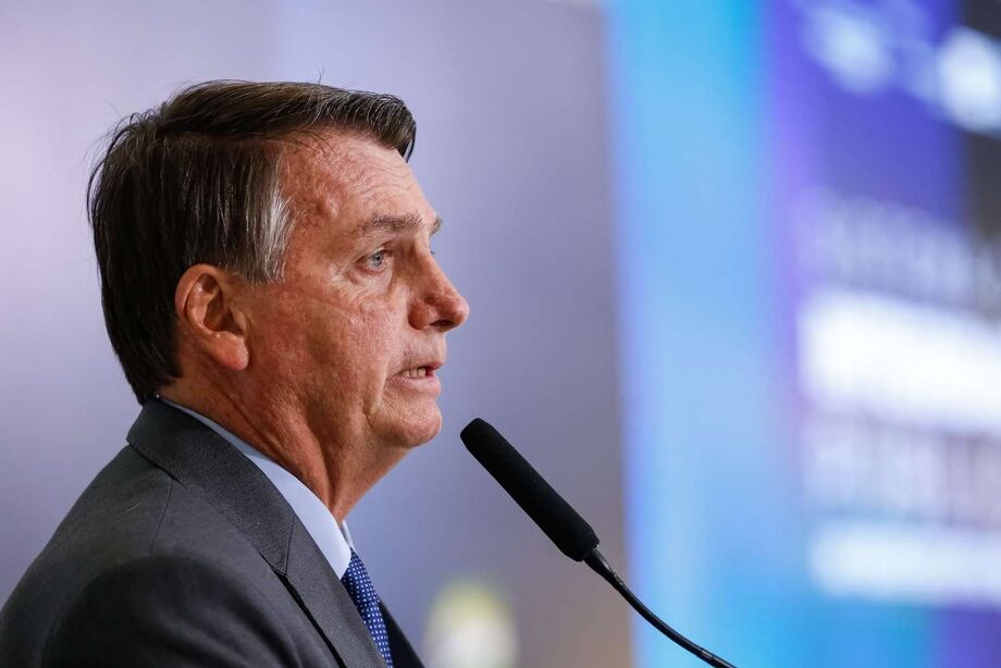 O presidente Jair Bolsonaro