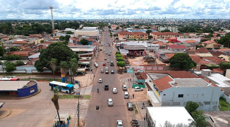 Vista aérea de Bandeirantes
