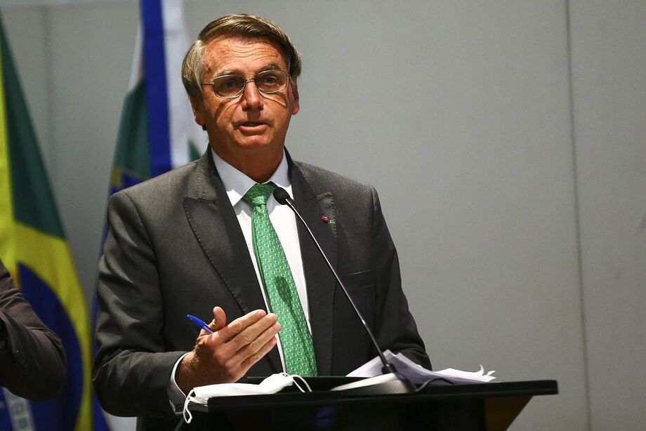 O presidente Jair Bolsonaro