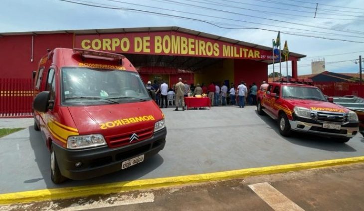 Governo inaugura quartel do Corpo de Bombeiros em Bela Vista