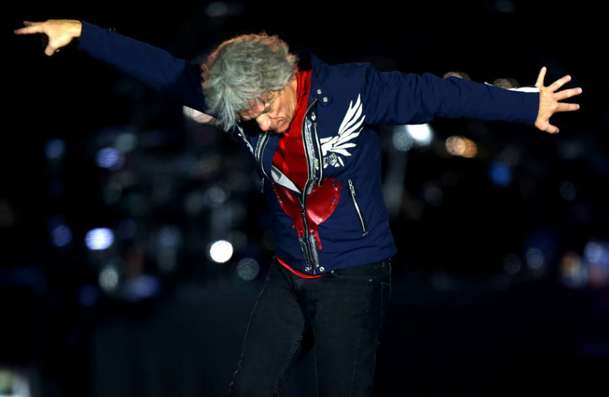 Jon Bon Jovi em 2019, durante o Rock in Rio Foto: WILTON JR / ESTADÃO