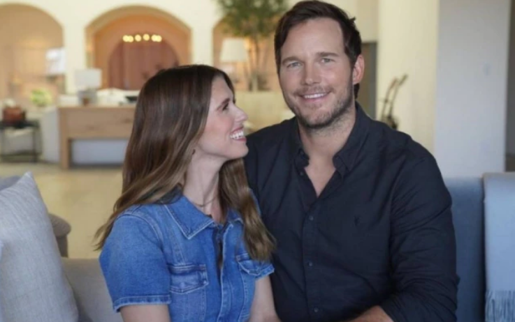 Chris Pratt e Katherine Schwarzenegger em post no Instagram