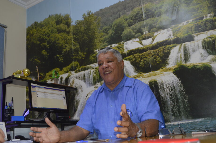 Carlos Santos, presidente do Sindicato dos Comerciários de CG