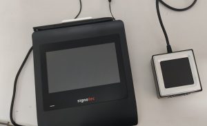 Kits para a coleta biométrica