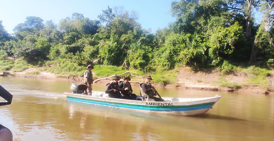Operação Piracema no Rio Apa