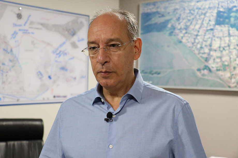 O prefeito de Ponta Porã, Hélio Peluffo (PSDB)
