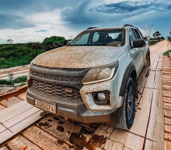 Chevrolet S10 Z71 deu aula de off-road, conforto e tecnologia durante a expedição no Pantanal