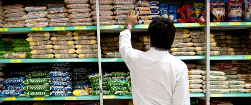 Índice de Preços de Alimentos avança 3,9% em outubro