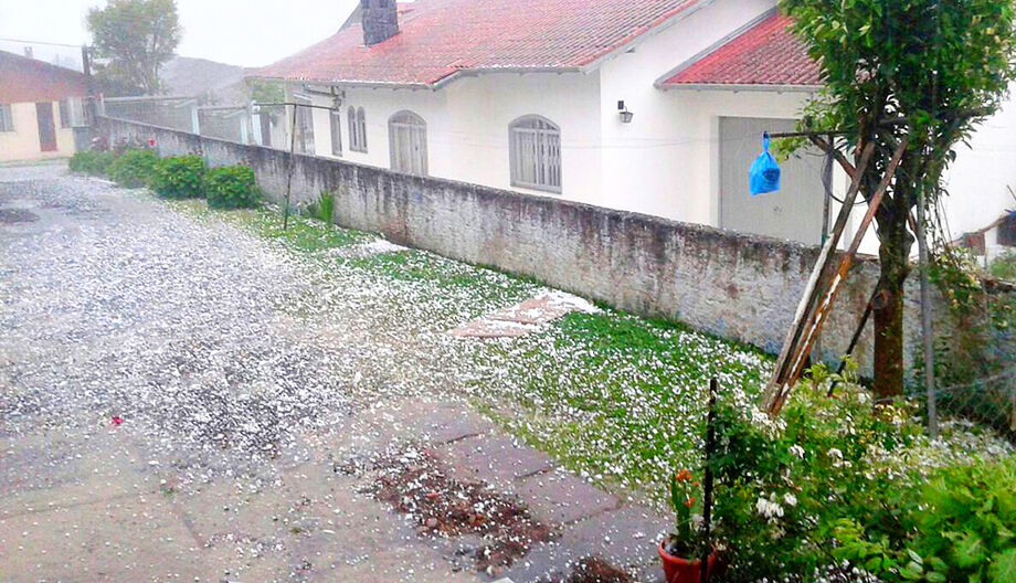 Vai ter chuva de granizo