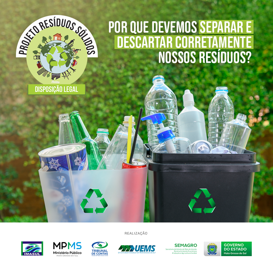 Este Projeto visa buscar alternativas para extinção dos lixões e implementação da Lei de Resíduos Sólidos no Estado, em especial desenvolvendo soluções consorciadas benéficas para toda a sociedade estadual.