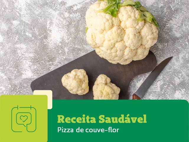 Pizza de couve-flor
